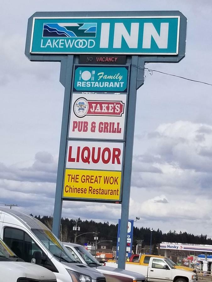 Lakewood Inn 100 Mile House Eksteriør billede